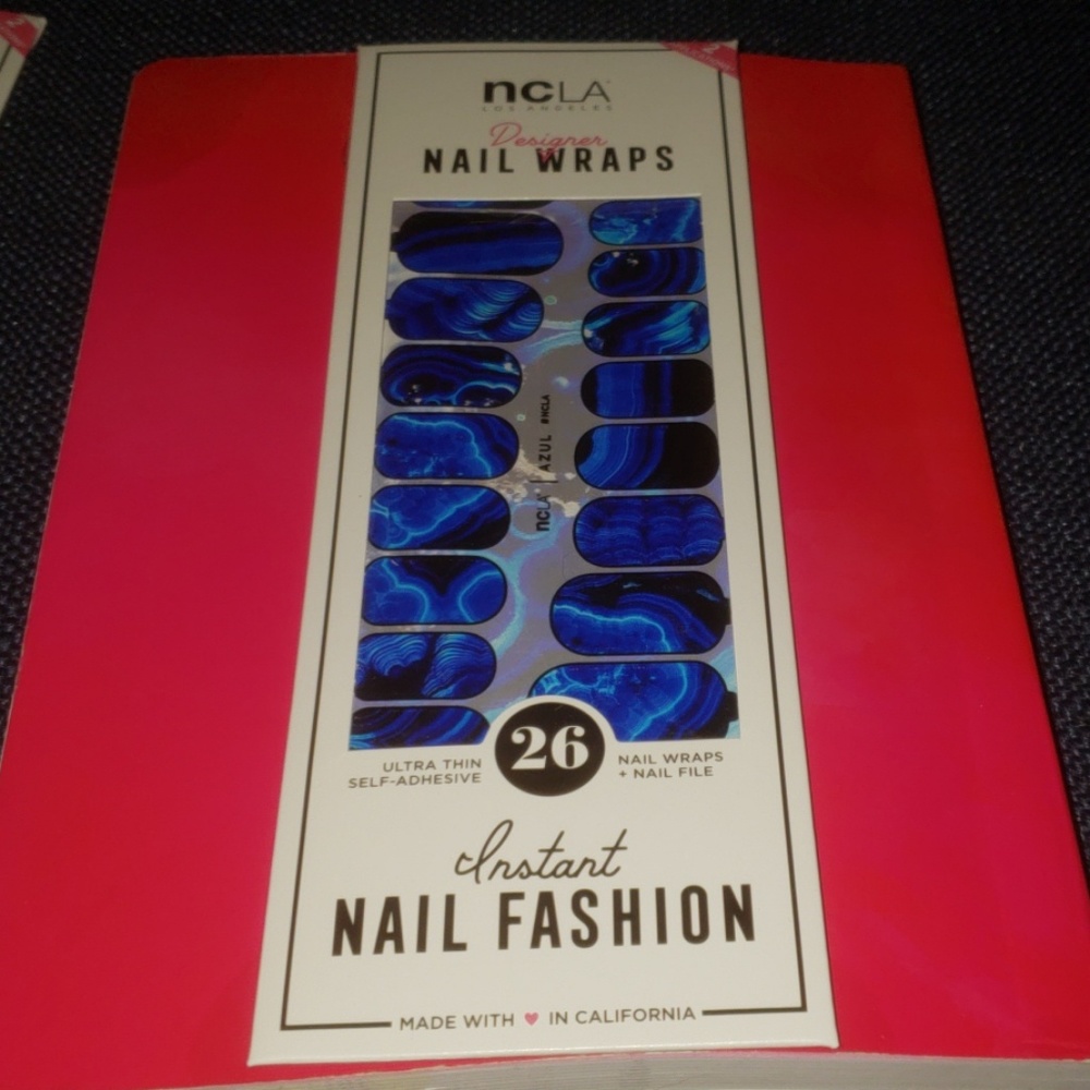 NCLA nail wraps (AZUL)